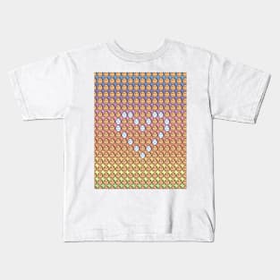 Can you see my heart? Kids T-Shirt